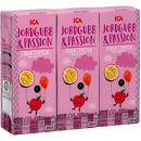 Jordgubb och passionsfruktsdryck