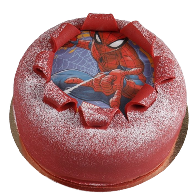 Oblat tårta Spiderman