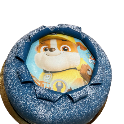 Oblat tårta Paw Patrol, Rubble