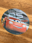 Oblat tårta Blixten McQueen