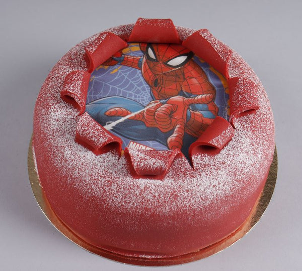 Oblat tårta Spiderman