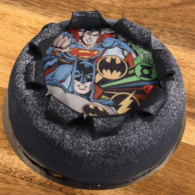 Oblat tårta Justice Leage