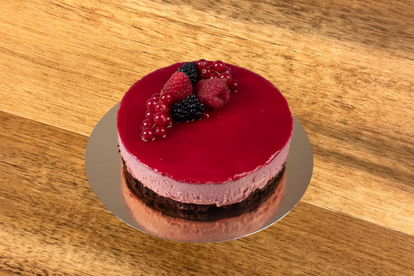 Vegansk tårta - Hallon & Choklad