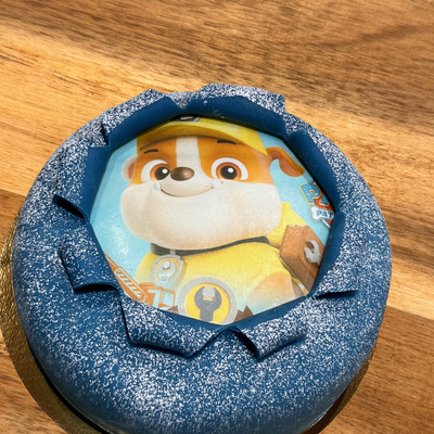 Oblat tårta Paw Patrol, Rubble