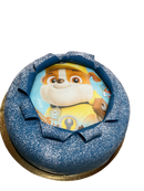 Oblat tårta Paw Patrol, Rubble