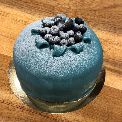 Blåbärsprinsesstårta