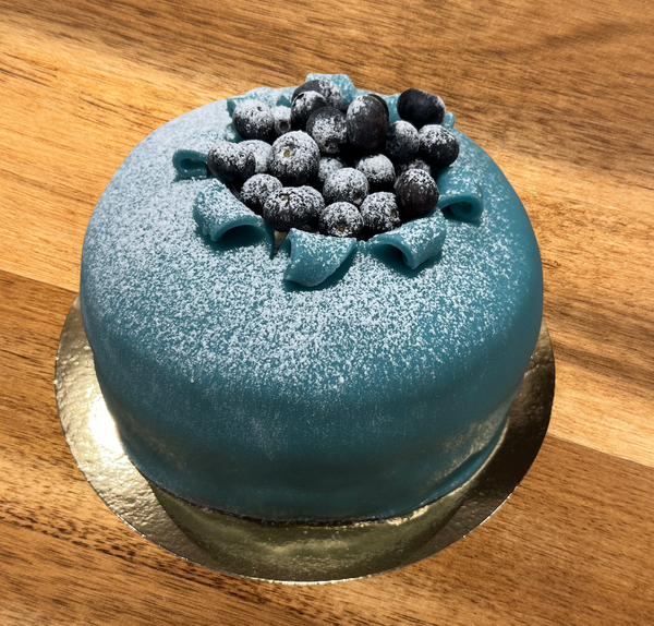 Blåbärsprinsesstårta