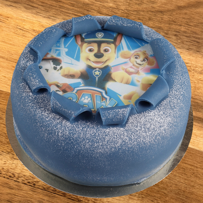 Oblat tårta Paw Patrol, Rubble