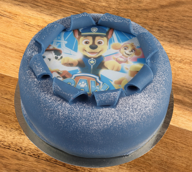 Oblat tårta Paw Patrol, Rubble