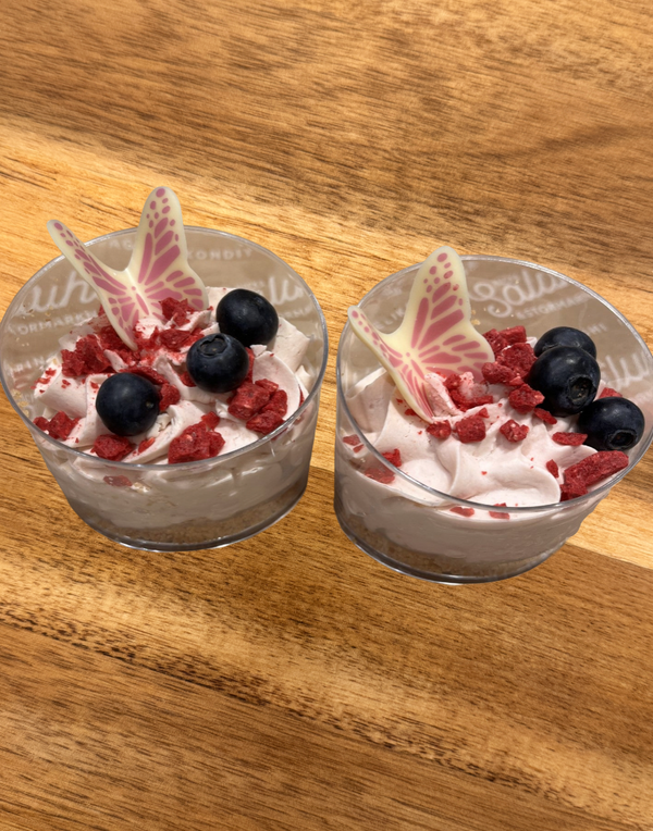 Halloncheescakedessert