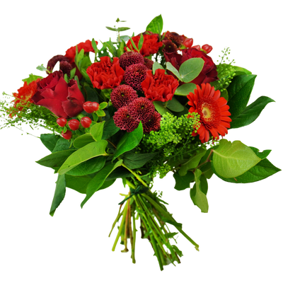 Premium bukett röd