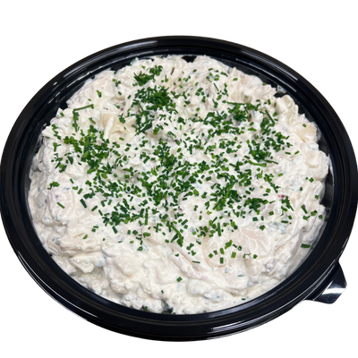 Krämig potatissallad med gräslök