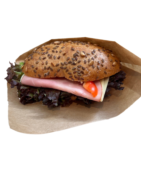 Fralla med ost & skinka