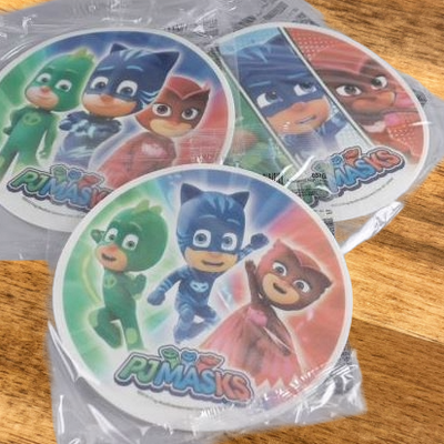 Oblat tårta Pyjamashjältarna